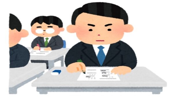 高卒で投資家になるために資格勉強する男性