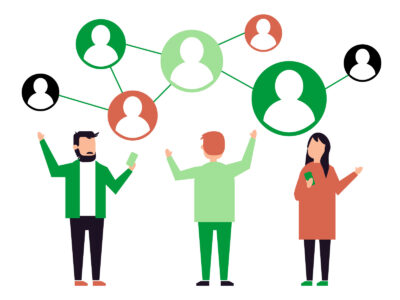 NISA貧乏でも無くしてはいけない、人との繋がりを表した人のネットワーク