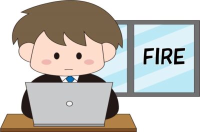 窓際FIREをしているが、仕事はちゃんとしているスーツの男性